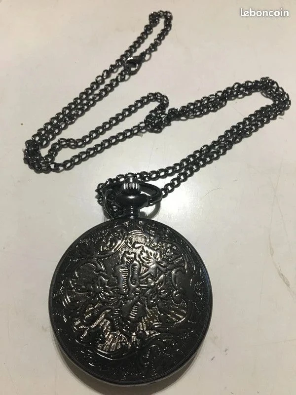 Relógio de bolso preto – photo 3